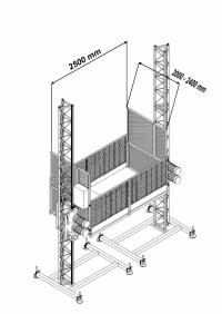 PH 10 DI CEPHE YK VE PERSONEL TAIMA PLATFORMU  1.000 KG